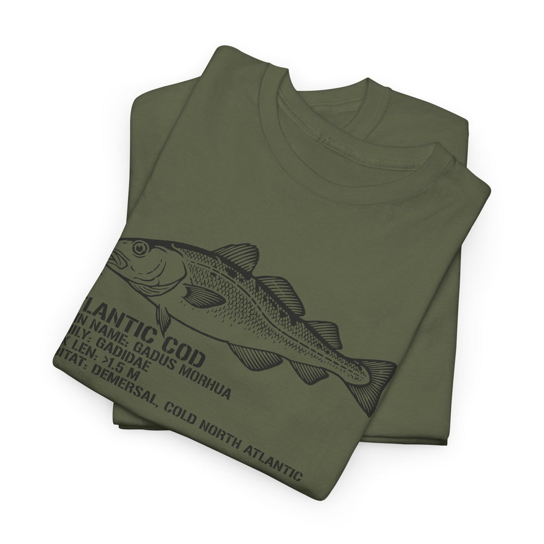 Atlantic Cod Graphic T-Shirt for Anglers