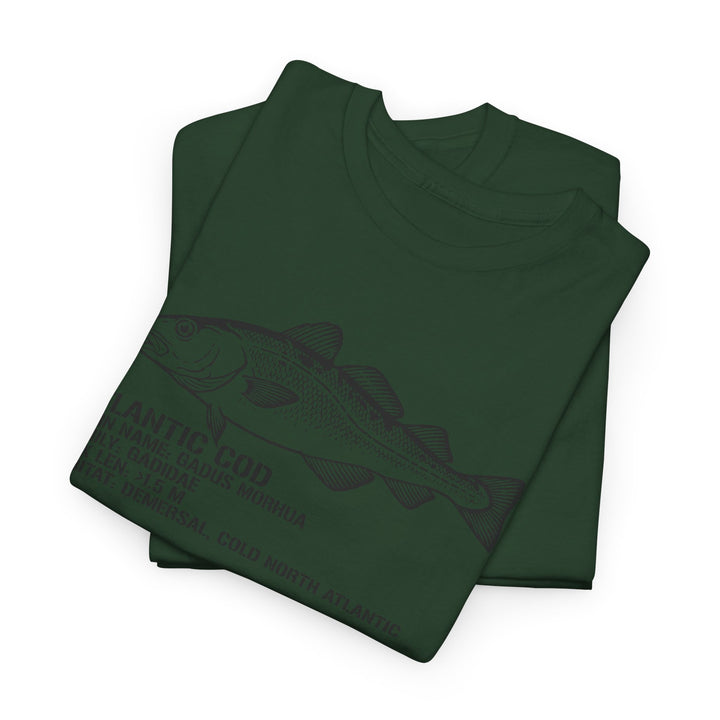 Atlantic Cod Graphic T-Shirt for Anglers