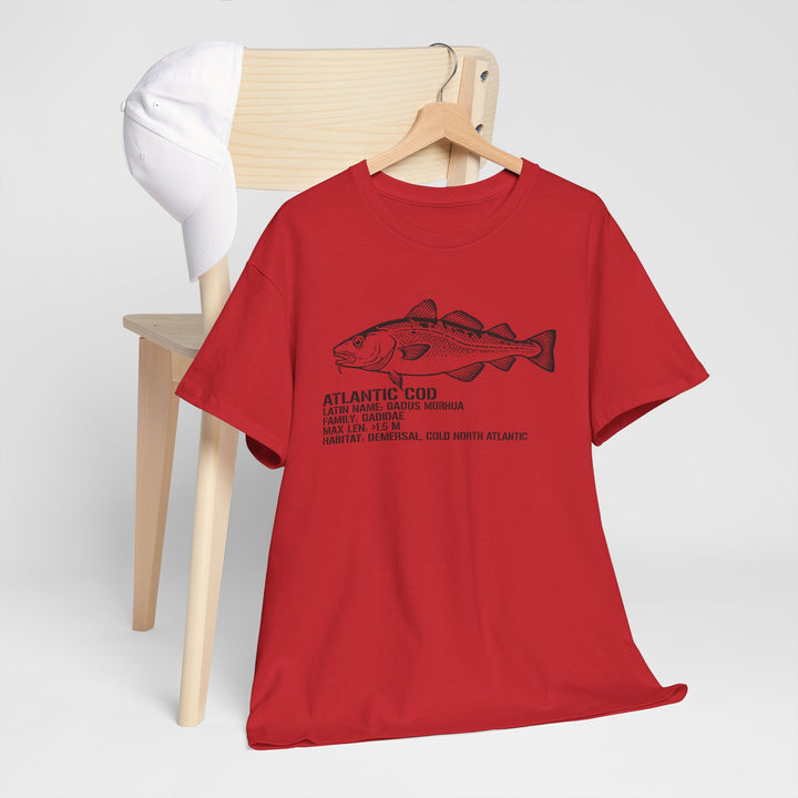 Atlantic Cod Graphic T-Shirt for Anglers