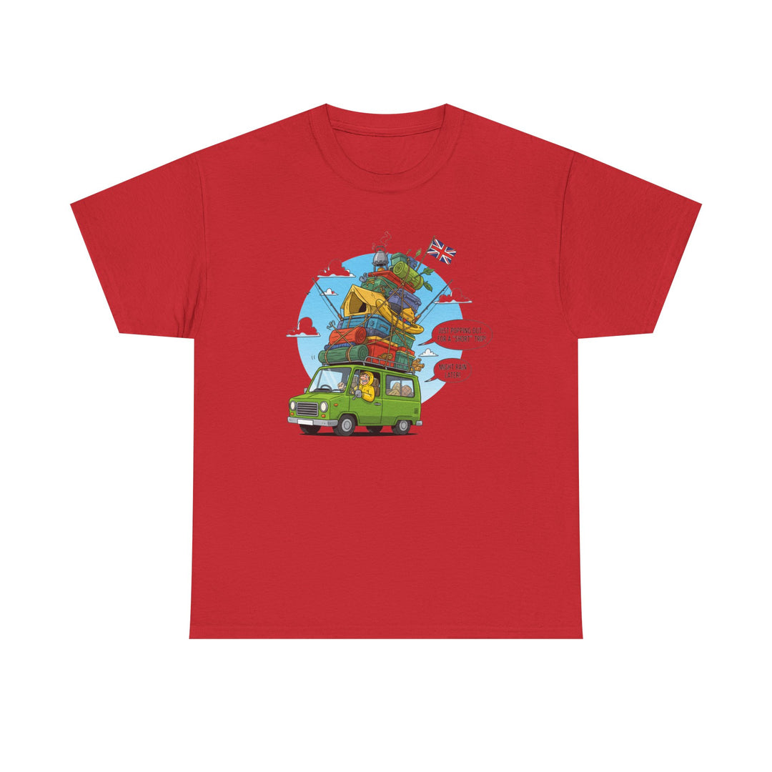 Retro Mountain Adventure T-Shirt - Vintage Camper Van Graphic Tee