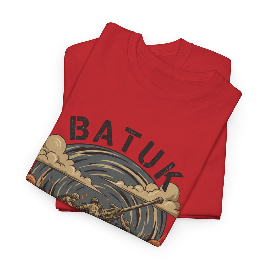 BATUK Artillery Training Tee — "Live Fire" Military Crew T-Shirt