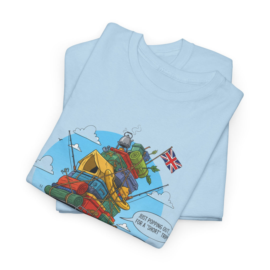Retro Mountain Adventure T-Shirt - Vintage Camper Van Graphic Tee