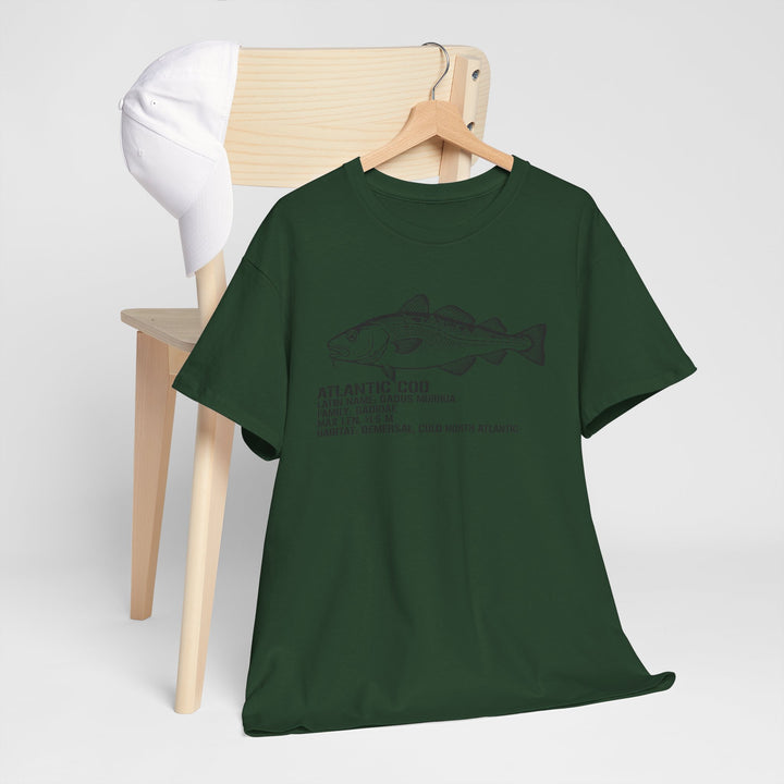 Atlantic Cod Graphic T-Shirt for Anglers