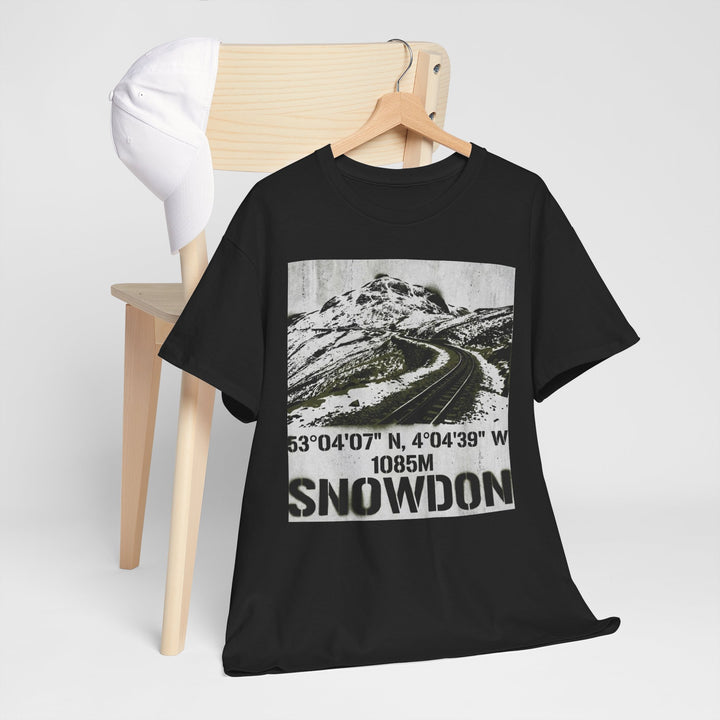 Snowdon Mountain Tee — Snowdon 1085M Coordinates Graphic T-Shirt