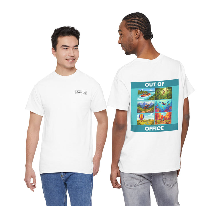Out of Office Tee — Travel Scenes Graphic T-Shirt