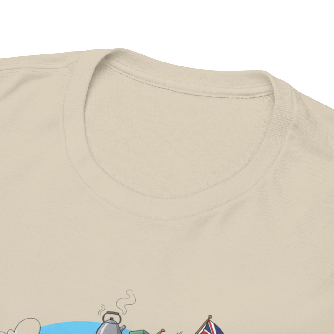 Retro Mountain Adventure T-Shirt - Vintage Camper Van Graphic Tee