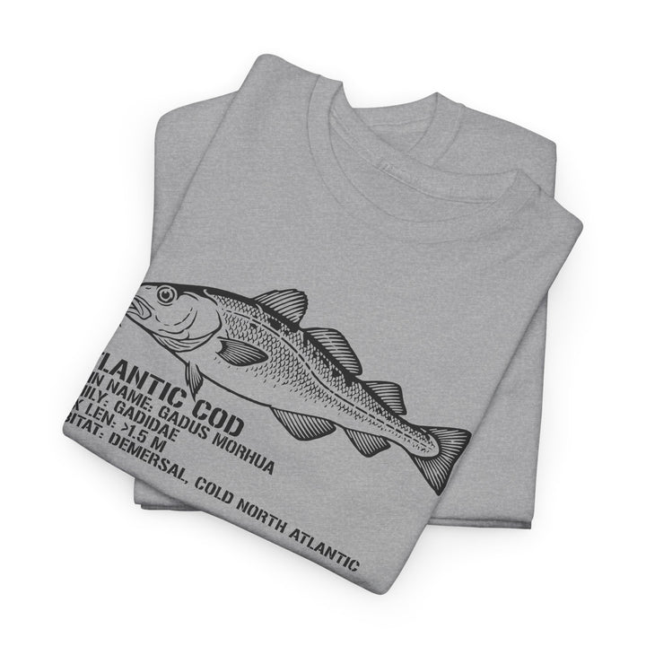 Atlantic Cod Graphic T-Shirt for Anglers