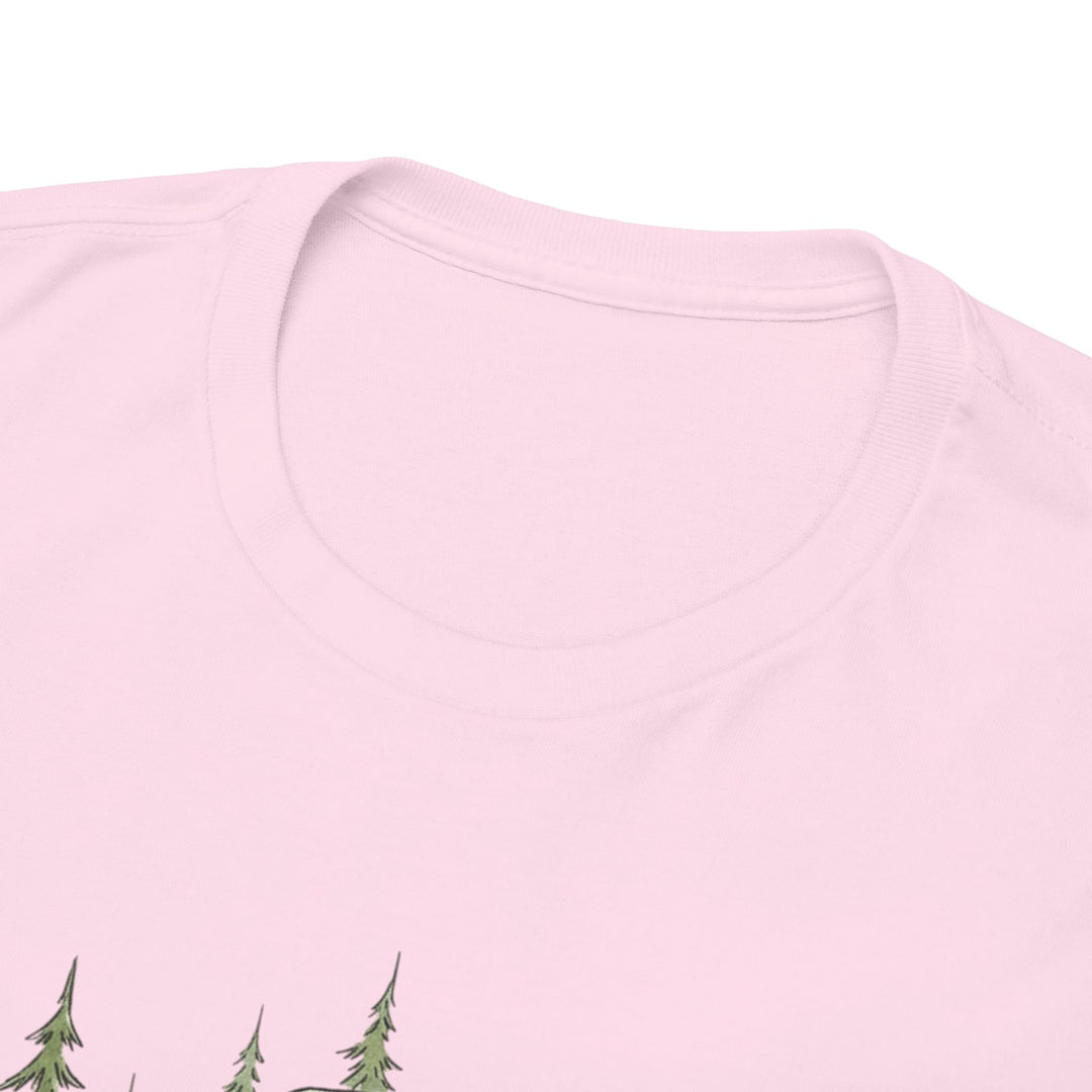 Van Life Adventure T-Shirt - Retro Camper Van &amp; Rooftop Tent Tee