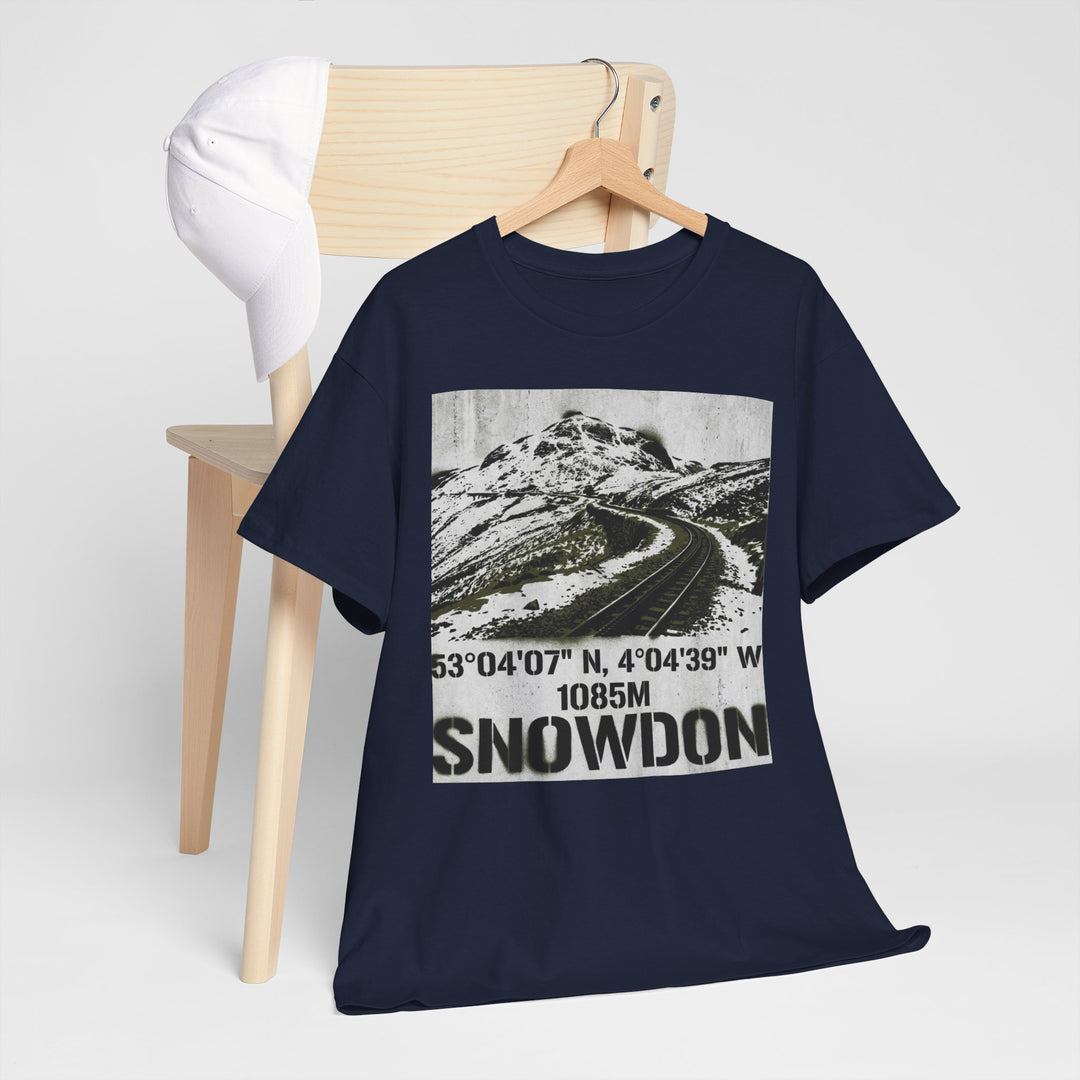 Snowdon Mountain Tee — Snowdon 1085M Coordinates Graphic T-Shirt