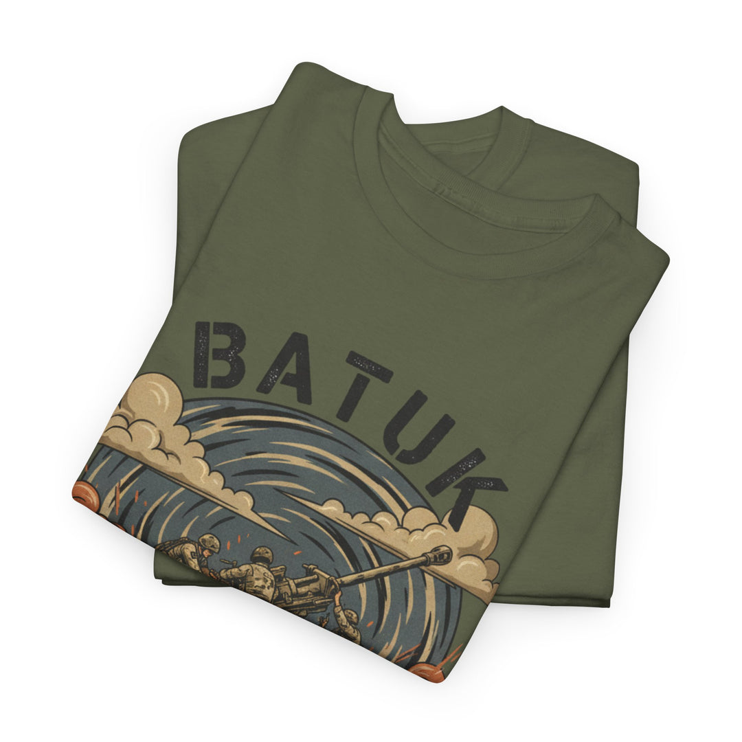 BATUK Artillery Training Tee — "Live Fire" Military Crew T-Shirt